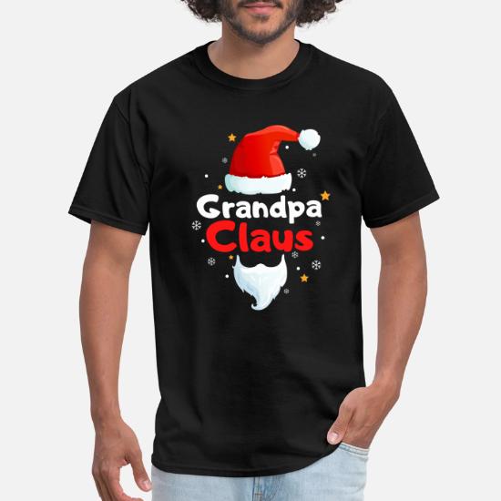 Santa claus shirt, grandpa claus 